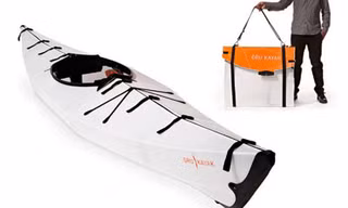 Thuyền kayak xếp giấy Origami