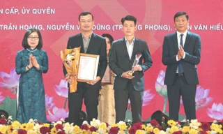 Báo Tiền Phong đoạt giải C Giải báo chí về xây dựng Đảng và hệ thống chính trị TP Hà Nội