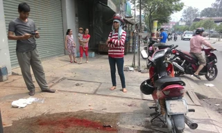 Hiện trường vụ việc.