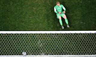 Thủ thành Jasper Cillessen bất lực trong cuộc đọ sức với các chân sút Argentina trên chấm phạt đền.