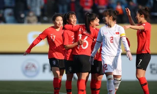 Tuyển nữ Việt Nam thua đậm Hàn Quốc ở vòng loại Olympic