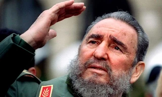 Lãnh tụ vĩ đại của Cuba Fidel Castro . Ảnh: Reuters