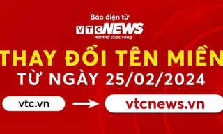 Báo điện tử VTC News đổi tên miền thành vtcnews.vn