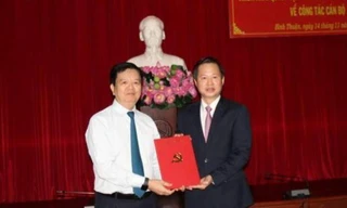 Ông Đoàn Anh Dũng giữ chức Phó Bí thư Tỉnh ủy Bình Thuận