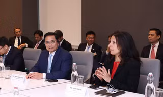 Các tập đoàn hàng đầu niêm yết tại sàn chứng khoán New York đề xuất gì với Thủ tướng?