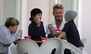 David Beckham luôn tuân thủ chế độ ăn mà mình đã đặt ra.