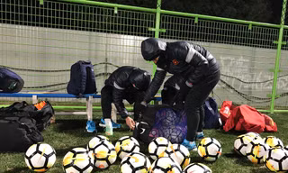 U23 Việt Nam hóa thành 'ninja' tập luyện trong giá lạnh 