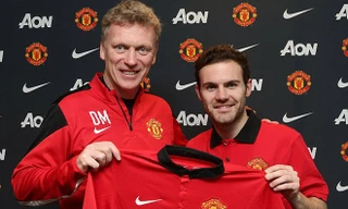 Mata dùng trực thăng tới ký hợp đồng với M.U