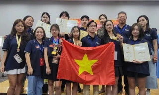 Học sinh trường Ngô Sĩ Liên đạt thành tích cao tại triển lãm Thiết kế, ý tưởng và phát minh