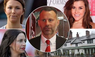 Giggs bị tố quan hệ từ cô hầu bàn đến gái bỏ chồng