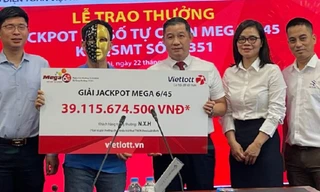Cụ ông ở Hà Nội trúng độc đắc Vietlott hơn 39 tỷ đồng