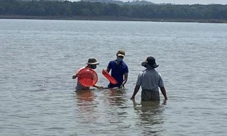 Một góc hồ Ea Kao