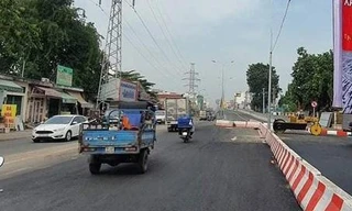 Chính thức thông xe 1 nhánh cầu Bưng