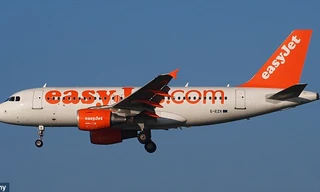 Một chiếc máy bay của Easy Jet.