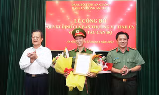 Chỉ định, điều động, bổ nhiệm cán bộ ở công an 4 tỉnh