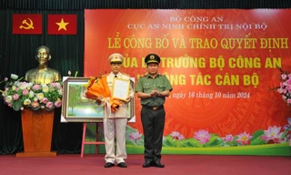 Cục An ninh chính trị nội bộ có tân Phó cục trưởng 