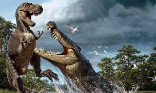 Quái vật tiền sử xơi tái khủng long bằng chiếc răng to như... quả chuối