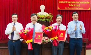 Công bố quyết định của Ban Bí thư về công tác cán bộ