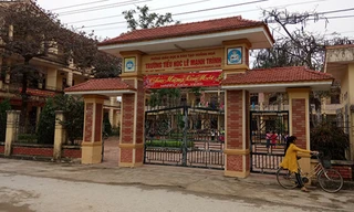 Trường Tiểu học Lê Mạnh Trinh. Ảnh: L.H.