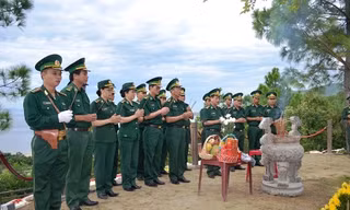 Vũng Chùa trang nghiêm ngày giỗ đầu Đại tướng