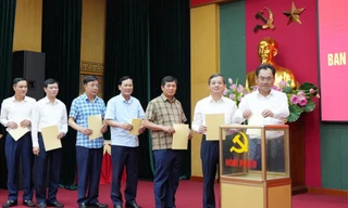 Tỉnh ủy Thái Nguyên thực hiện quy trình về công tác cán bộ