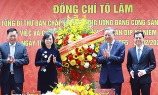 Tổng Bí thư Tô Lâm thăm, làm việc với Bộ Y tế