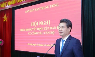 Ban Bí thư bổ nhiệm Phó trưởng Ban Dân vận Trung ương, chỉ định nhân sự ở 2 tỉnh