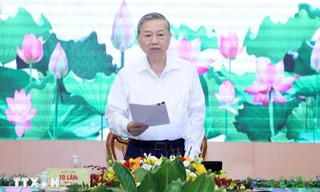 Tổng Bí thư Tô Lâm làm việc với Ban Tuyên giáo và Dân vận Trung ương