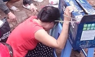 Đau lòng cảnh vợ nạn nhân vụ nổ lớn ở Hà Đông