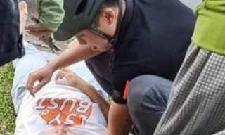 Cứu người gặp nạn giữa đường, giảng viên bị trộm mất laptop