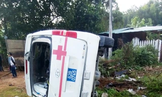 Vụ tai nạn khiến 6 người thương vong. Ảnh: Hoàng Thanh.