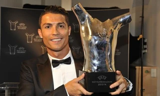 Ronaldo nhận danh hiệu “Cầu thủ xuất sắc nhất châu Âu”