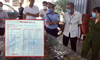 Hoá đơn hải sản 42,5 triệu đồng của quán cô Sương được đăng trên mạng xã hội