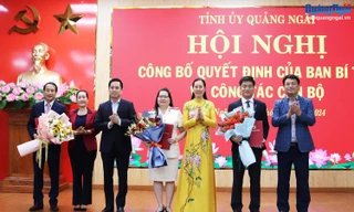 Triển khai quyết định của Ban Bí thư về công tác cán bộ ở 8 tỉnh, thành