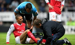 Gibbs sẽ phải nghỉ 3 tuần vì chấn thương.