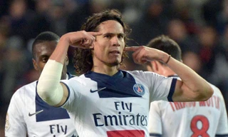 Edinson Cavani là mục tiêu chuyển nhượng hàng đầu của M.U
