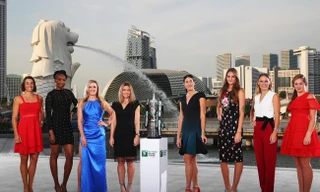 Tám mỹ nhân quần vợt tề tựu tại Singapore