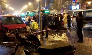 Hiện trường vụ việc. Ảnh: Hiếu Nguyễn.