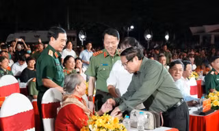 Thủ tướng Phạm Minh Chính tại Chương trình "Ký ức để lại".