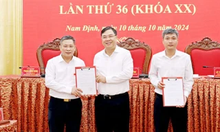 Ban Bí thư Trung ương Đảng chỉ định, chuẩn y nhân sự 5 tỉnh thành