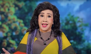 Hình ảnh trên clip AI bắt chước giọng NSND Lệ Thủy 