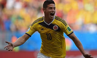 [ĐỒ HỌA] Năm chân sút hàng đầu World Cup 2014