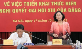 Đoàn kiểm tra của Bộ Chính trị làm việc với Ban Kinh tế Trung ương