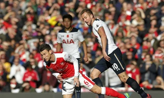 Trận derby Bắc London bất phân thắng bại.