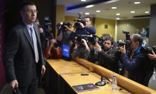 Chủ tịch Bartomeu của Barca.