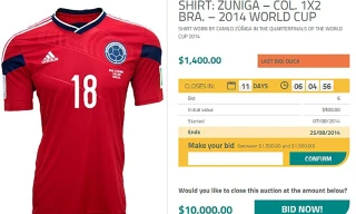 Giá trần để sở hữu chiếc áo này là 10.000 USD.