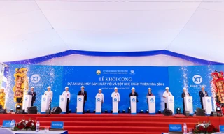 Tập đoàn Xuân Thiện khởi công nhà máy sản xuất vôi và bột nhẹ tại Hòa Bình