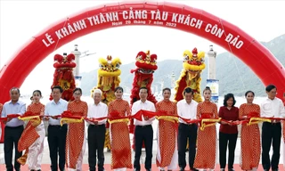 Chủ tịch nước Võ Văn Thưởng dự lễ khởi công, khánh thành 2 công trình ở Côn Đảo