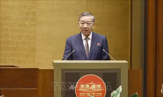 Tổng Bí thư, Chủ tịch nước Tô Lâm phát biểu tại phiên khai mạc Kỳ họp thứ 8 Quốc hội khóa XV