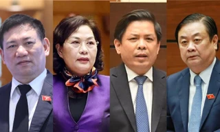 Bốn tư lệnh ngành ngồi 'ghế nóng' trả lời chất vấn Quốc hội 